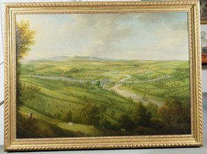 Vue de Totnes, Devon - William Tomkins